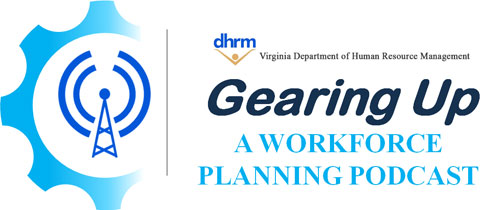 Bánh răng với văn bản cho Podcast Gearing Up